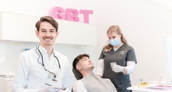 Florian Eppers in Behandlung